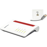 FRITZ! Box 7530 AX Ricondizionato, Router bianco/Rosso