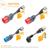 Juice Technology JUICE BOOSTER 3 air Country EU Traveller Set, Wallbox antracite/Nero