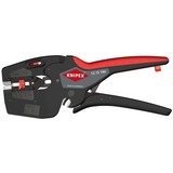 KNIPEX NexStrip Utensile multiuso per elettricista, Pinza stripper Nero/Rosso