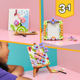 LEGO Creator 3-in-1 Quadro decorativo floreale, Giochi di costruzione 
