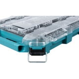 Makita Organizer piatto M, Cassetta portautensili blu/trasparente