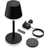 Philips Hue Lampada da tavolo portatile Hue Go Nero, Philips Hue White and Color ambiance Lampada da tavolo portatile Hue Go, Lampada da tavolo intelligente, Bluetooth/Zigbee, Nero, LED, Metallo, Lampadina/e non sostituibile/i