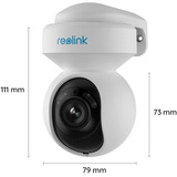 Reolink E Series E540, Telecamera di sorveglianza bianco/Nero