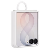 Samsung Custodia con anello magnetico in silicone, Custodia per telefono crema