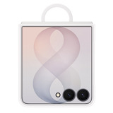 Samsung Custodia con anello magnetico in silicone, Custodia per telefono crema