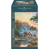 Schmidt Spiele Puzzle in legno Thomas Kinkade Studios: Al vecchio ruscello del mulino 
