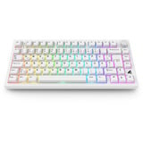 Sharkoon SKILLER SGK55W, Tastiera da gioco bianco