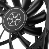 SilverStone Air Slimmer 90, Ventola Nero