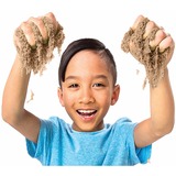 Spin Master Kinetic Sand, 2,5 kg di vera sabbia marrone per mescolare, modellare e creare, dai 3 anni in su, Gioco di sabbia Kinetic Sand , 2,5 kg di vera sabbia marrone per mescolare, modellare e creare, dai 3 anni in su, Sabbia cinetica per bambini, 3 anno/i, Non tossico, Marrone