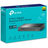 TP-Link TL-SG1008P switch di rete Non gestito Gigabit Ethernet (10/100/1000) Supporto Power over Ethernet (PoE) Nocciola, Interruttore Nero, Non gestito, Gigabit Ethernet (10/100/1000), Full duplex, Supporto Power over Ethernet (PoE)