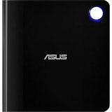 ASUS SBW-06D5H-U lettore di disco ottico Blu-Ray RW Nero, Argento, masterizzatore Blu-ray esterno Nero/Argento, Nero, Argento, Vassoio, Desktop/Laptop, Blu-Ray RW, USB 3.1 Gen 1, 80,120 mm