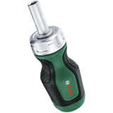 Bosch Cacciavite a cricchetto corto + 6 punte verde/Nero
