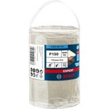 Bosch Expert Abrasivo a rete in rotolo M480, Foglio abrasivo Rotolo di carta vetrata, A grana fine, P150, Lavoro di finitura, Sverniciatura, Legno, Beige