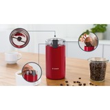 Bosch TSM6A014R Macina caffè, Rosso, Coffee Mill rosso, Rosso, Macinino a lame, 75 g, Rosso, 180 W, 220 - 240 V, 50 - 60 Hz