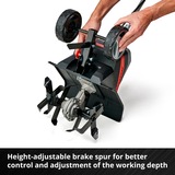 EINHELL GE-CR 30 Li - Solo Electric mini tiller 10990g, Hack rosso/Nero, Electric mini tiller, 11 kg, 30 cm, 20 cm, 73,73 dB, 93 dB