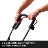 EINHELL GE-CR 30 Li - Solo Electric mini tiller 10990g, Hack rosso/Nero, Electric mini tiller, 11 kg, 30 cm, 20 cm, 73,73 dB, 93 dB