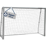 HUDORA Porta da calcio Expert 240, Obiettivo di gioco del calcio grigio
