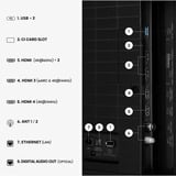 Hisense ULED 55E8S MiniLED, QLED TV Nero/grigio scuro