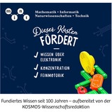 KOSMOS Elektro Giocattoli e kit di scienza per bambini, Casella di esperimento Kit elettronico, Elettricità, 10 anno/i, Multicolore