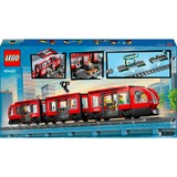 LEGO City 60423 Tram e Fermata del Tram, Treno Giocattolo da Costruire con Stazione e Vagoni Ferroviari, Giochi per Bambini 7+, Giochi di costruzione Treno Giocattolo da Costruire con Stazione e Vagoni Ferroviari, Giochi per Bambini 7+, Set da costruzione, 7 anno/i, Plastica, 811 pz, 1,65 kg
