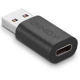 Lindy Adattatore USB 3.2 Tipo A a C Nero