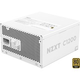 NZXT C1200 Gold ATX 3.1, Alimentatore PC bianco
