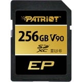 Patriot EP 256 GB SDXC, Scheda di memoria Nero