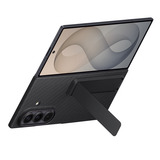 Samsung Custodia Carbon con Supporto, Custodia per telefono Nero