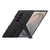 Samsung Custodia Carbon con Supporto, Custodia per telefono Nero