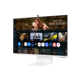 Samsung M8 Smart Monitor - M80F da 32" UHD, Monitor LED bianco, 81,3 cm (32"), 3840 x 2160 Pixel, 4K Ultra HD, LCD, 4 ms, Bianco