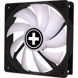 Xilence Performance A+ XF063 Case per computer Ventilatore 12 cm Nero 1 pz, Ventola Nero, Ventilatore, 12 cm, 500 Giri/min, 1500 Giri/min, 32,5 dB, 119 pdc/min