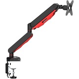 iiyama DSG3001C-R1 Supporti a parete per TV 76,2 cm (30") Scrivania Nero, Rosso, Base per monitor Nero, Morsetto/occhiello, 9 kg, 43,2 cm (17"), 76,2 cm (30"), 100 x 100 mm, Nero, Rosso