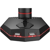 iiyama DSG3001C-R1 Supporti a parete per TV 76,2 cm (30") Scrivania Nero, Rosso, Base per monitor Nero, Morsetto/occhiello, 9 kg, 43,2 cm (17"), 76,2 cm (30"), 100 x 100 mm, Nero, Rosso