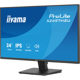 iiyama ProLite X2497HSU-B1, Monitor LED Nero (opaco)