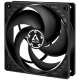 ARCTIC P12 Silent Case per computer Ventilatore 12 cm Nero, Ventola Nero, Ventilatore, 12 cm, 1050 Giri/min, 0,08 son, 40,95 m³/h, Nero