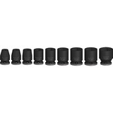 Bosch Set di bussole a impatto PRO 3/8", 9 pezzi, chiave combinata   Nero