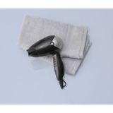 Clatronic HT 3393, Asciugacapelli Nero/Argento
