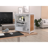 Corsair FRAME 5000D WOOD RS, Chassis Tower bianco/legno