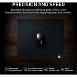Corsair MM PRO Control - Medium, Gioco mouse pad Nero