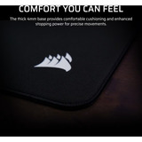 Corsair MM PRO Control - Medium, Gioco mouse pad Nero