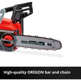 EINHELL GE-LC 18 Li Kit motosega cordless 4,3 m/s Nero, Rosso 18 V Ioni di Litio, Sega a catena rosso/Nero, 18 V, Ioni di Litio, 1 h, 3 Ah, 2,97 kg