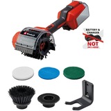 EINHELL Power X-Change Spazzola per superfici a batteria PICOBELLA 18/90, 18 Volt, Erbaccia Remover rosso/Nero