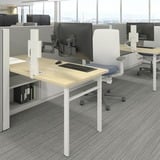 Ergotron TRACE 45-631-216 supporto da tavolo per Tv a schermo piatto 68,6 cm (27") Bianco Scrivania, Base per monitor bianco, Morsa, 9,8 kg, 54,6 cm (21.5"), 68,6 cm (27"), 100 x 100 mm, Bianco