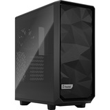 Fractal Design Meshify 2 Compact Tower Nero, Chassis Tower Nero, Tower, PC, Nero, ATX, micro ATX, Mini-ITX, Acciaio, Vetro temperato, Giocare