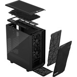 Fractal Design Meshify 2 Compact Tower Nero, Chassis Tower Nero, Tower, PC, Nero, ATX, micro ATX, Mini-ITX, Acciaio, Vetro temperato, Giocare