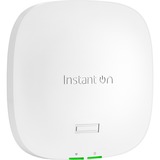 Hewlett Packard Enterprise Networking Instant On Access Point Dual Radio 2x2 Wi‑Fi 6 (RW) AP21 Bundle, Punto di accesso bianco