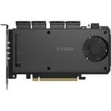 Icy Dock ExpressSlot Slide MB204MP-B, Scheda di interfaccia Nero