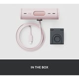 Logitech Brio 500, Webcam rosa/Nero