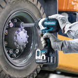 Makita Avvitatore a impulsi a batteria DTW1005Z, 18 Volt blu/Nero