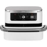 Ninja Foodi FlexDrawer Friggitrice ad aria AF500EUWH, Friggitrice ad aria calda bianco/in acciaio inox